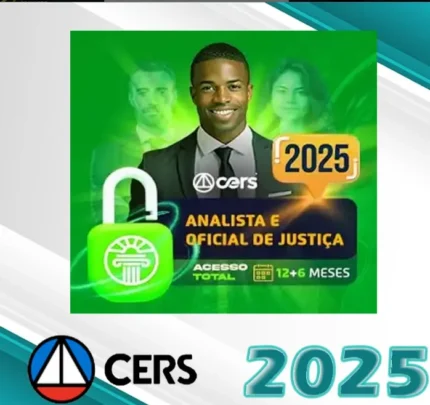 Tribunais | Analista Judiciário e Oficial de Justiça – CERS 2025