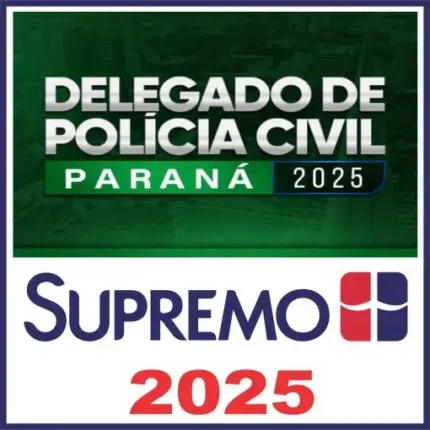 DPC PR (Delegado de Polícia Civil Paraná) Supremo TV 2025 - Rateio Delta PC PR Policial